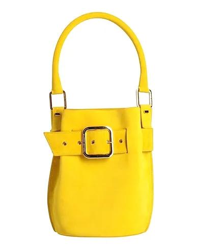 Yellow Leather Handbag