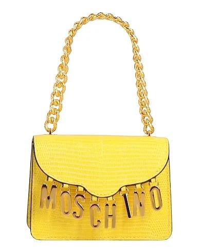 Yellow Leather Handbag