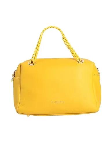 Yellow Leather Handbag