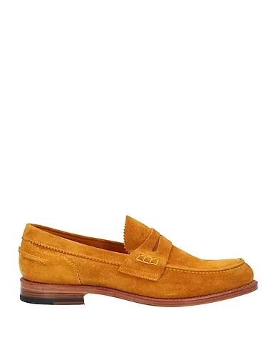 Yellow Leather Loafers