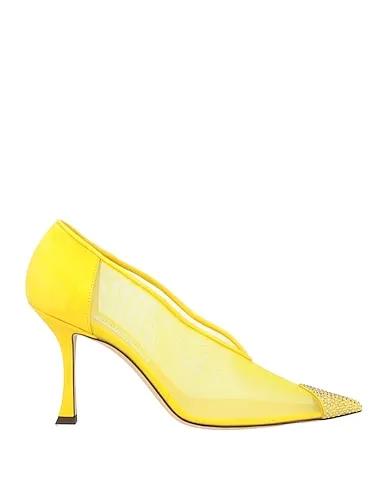 Yellow Leather Pump