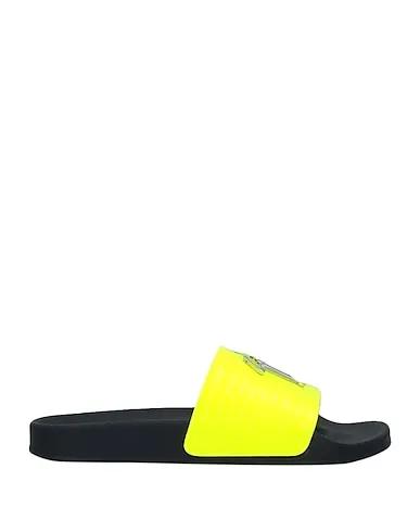 Yellow Leather Sandals