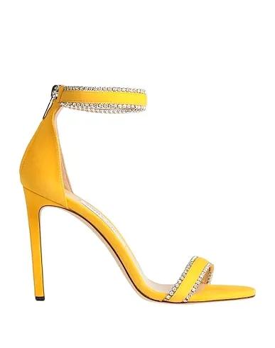 Yellow Leather Sandals