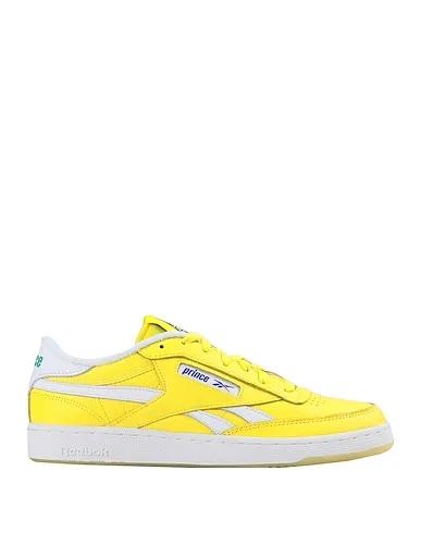 Yellow Leather Sneakers CLUB C REVENGE
