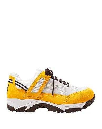Yellow Leather Sneakers