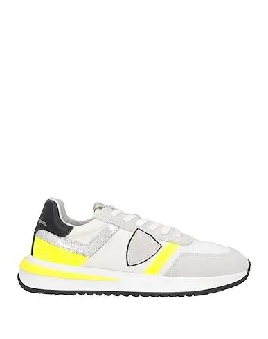Yellow Leather Sneakers