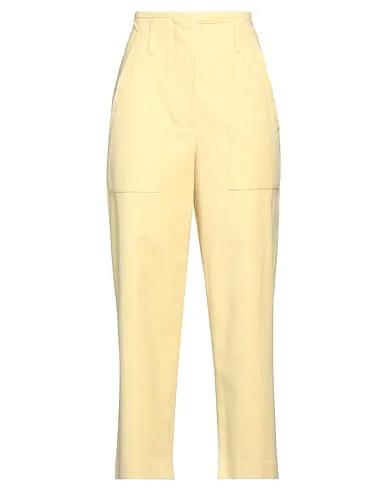 Yellow Moleskin Casual pants