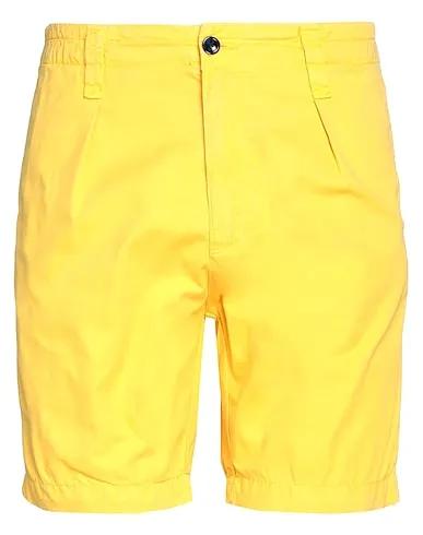 Yellow Piqué Shorts & Bermuda