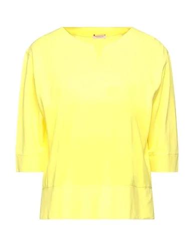 Yellow Piqué Sweatshirt