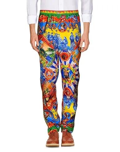 Yellow Satin Casual pants