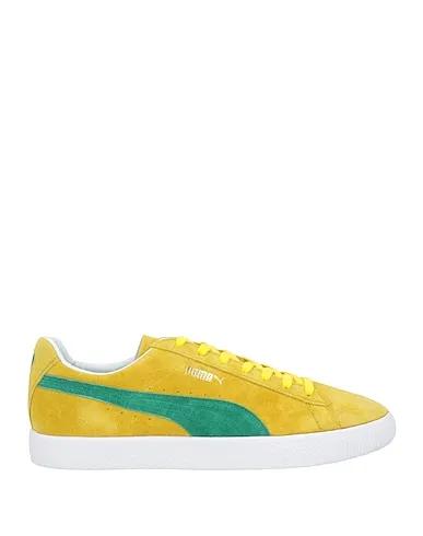 Yellow Sneakers Suede VTG MIJ Retro
