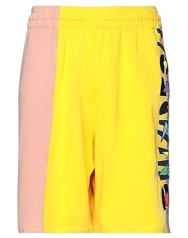 Yellow Sweatshirt Shorts & Bermuda
