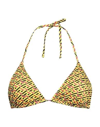 Yellow Synthetic fabric Bikini