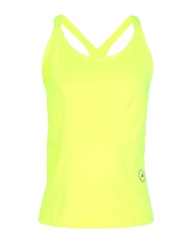 Yellow Synthetic fabric Top ASMC TPR TANK
