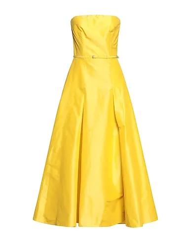 Yellow Taffeta Elegant dress