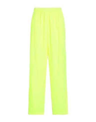 Yellow Techno fabric Casual pants