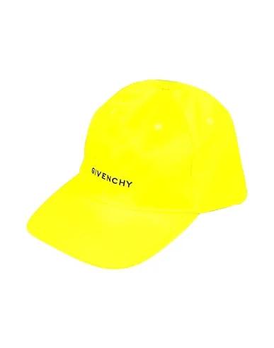 Yellow Techno fabric Hat