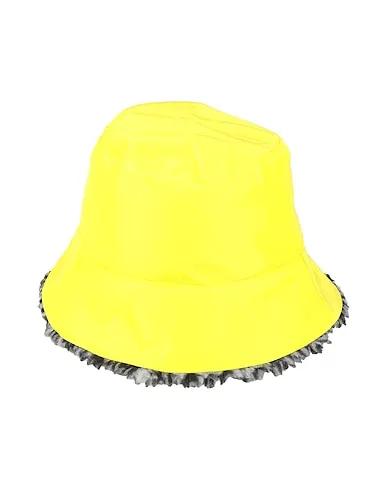 Yellow Techno fabric Hat