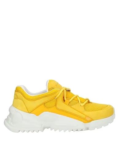 Yellow Techno fabric Sneakers