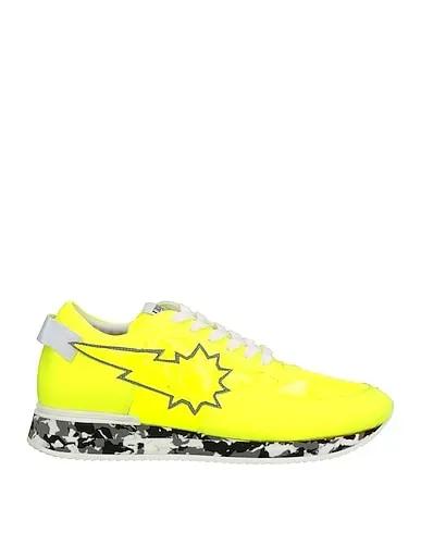 Yellow Techno fabric Sneakers