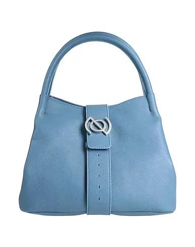 ZANELLATO | Slate blue Women‘s Handbag