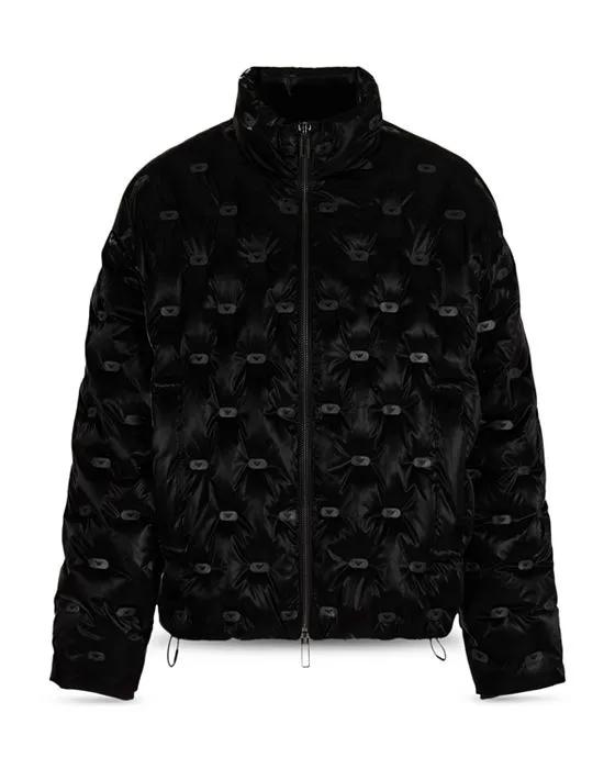 Zip Front Quilted Jacket