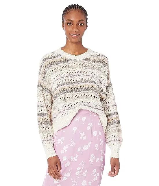 Zoe Long Sleeve Marled Sweater