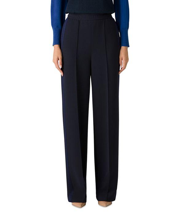 Pull On Stretch Crepe Pants