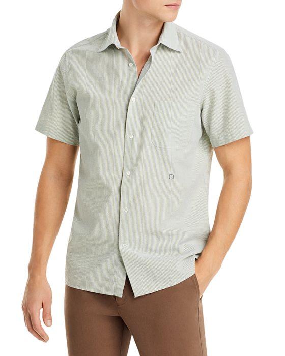 Micro Seersucker Regular Fit Short Sleeve Shirt