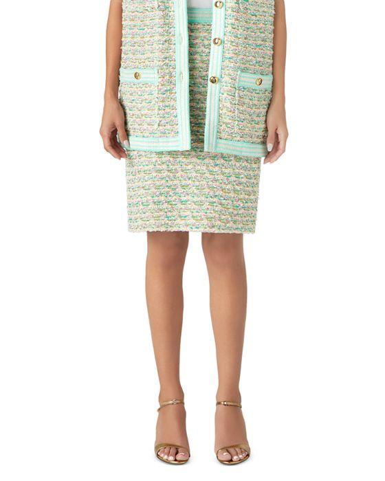 Bouclé Tweed Skirt