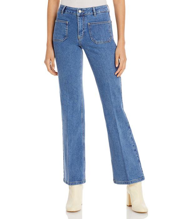 Dompay Flare Jeans in Blue