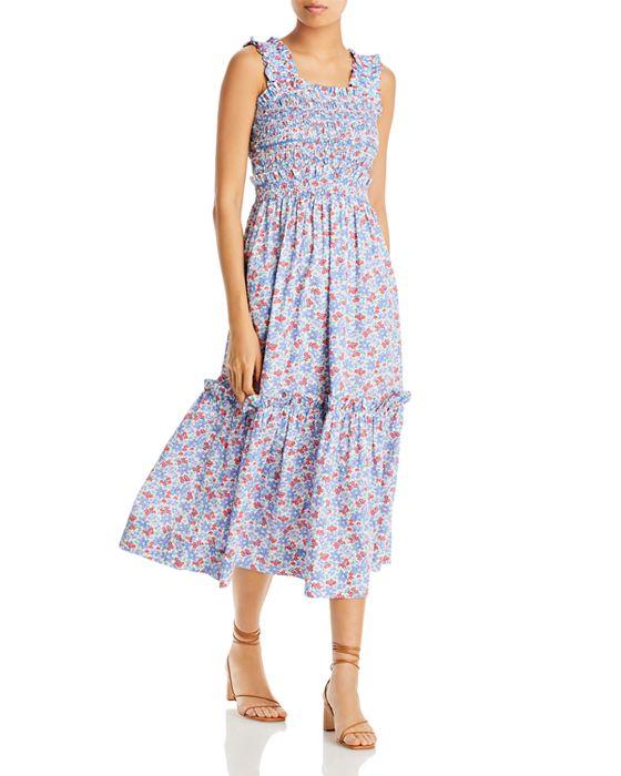 NYC Peggy Cotton Floral Print Dress