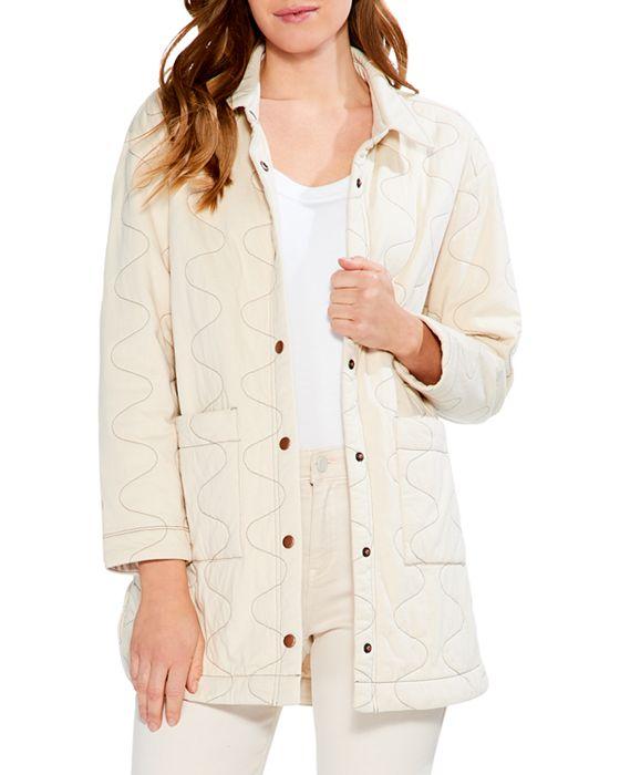 Cotton Blend Quilted Spring Jacket