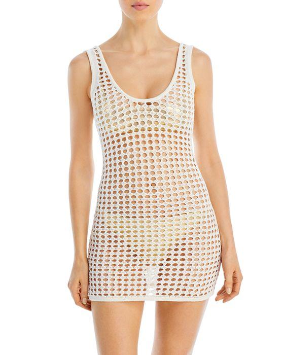 The Annemarie Crochet Swim Cover-Up Dress