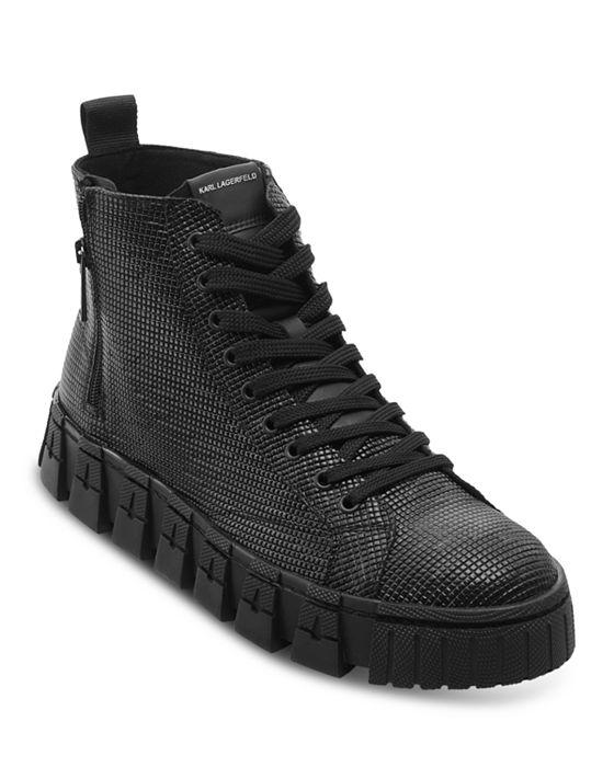 Men's Leather Sneaker Boots