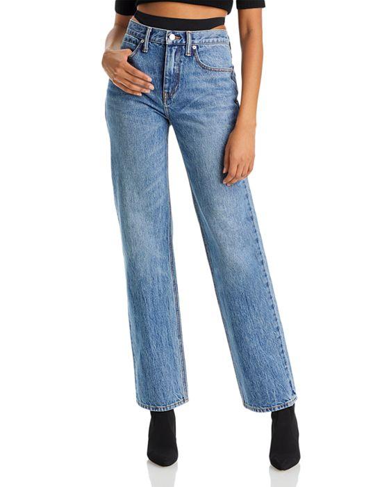 Low Rise Slouchy Jeans in Vintage Medium Indigo