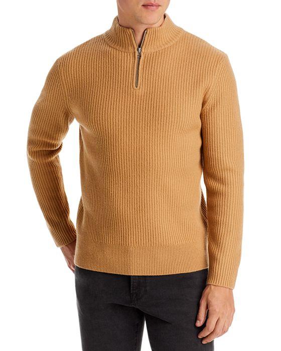 Alex Merino Wool Half Zip Sweater 