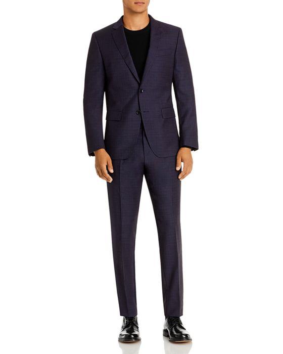 H-Huge Tonal Check Slim Fit Suit 
