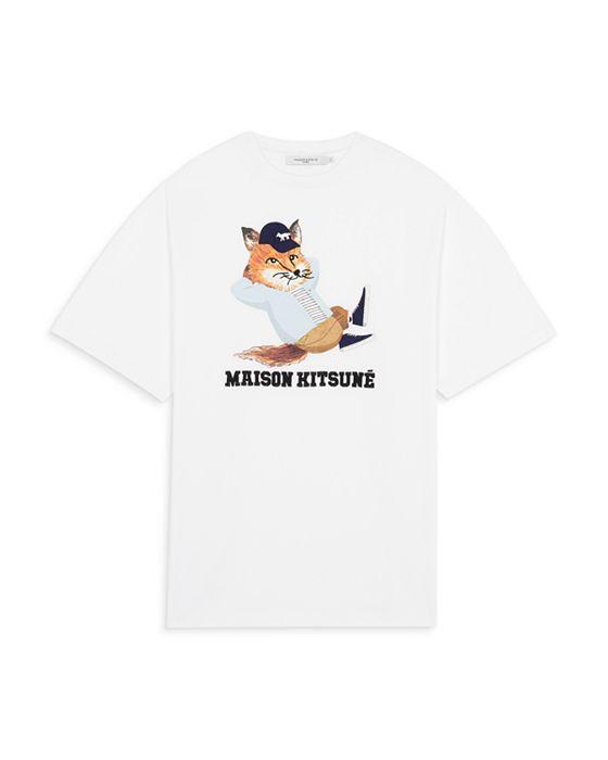 Maison Kitsune Dressed Fox Short Sleeve Tee