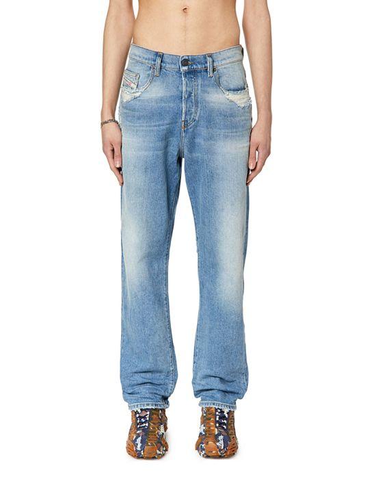 2020 D-Viker L.32 Straight Fit Jeans in Blue Denim