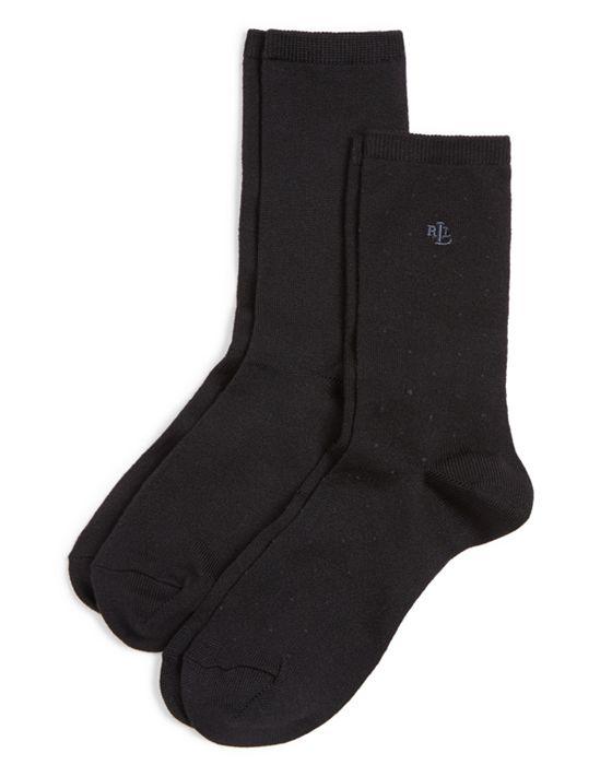 Super Soft Pin Dot Socks, Set of 2