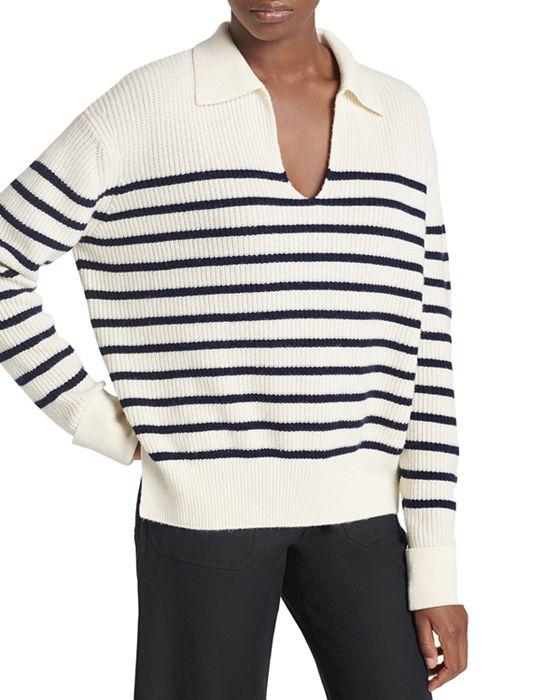 Valdi Merino Wool Stripe Sweater