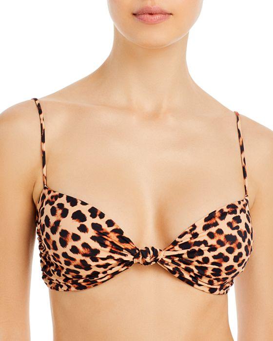 Mirame Leopard Print Bikini Top