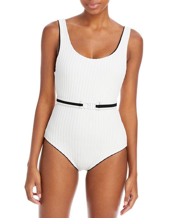 Sold & Striped The Annamarie Reversible One Piece Swimsuit