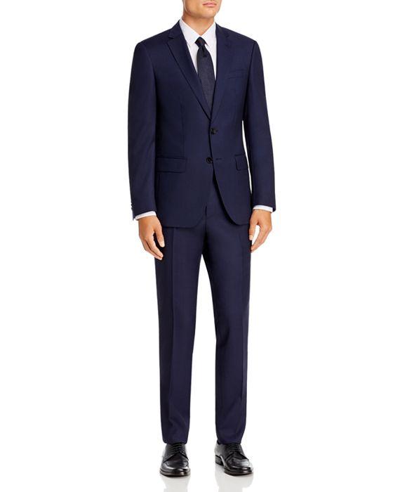Huge/Genius Solid Slim Fit Suit