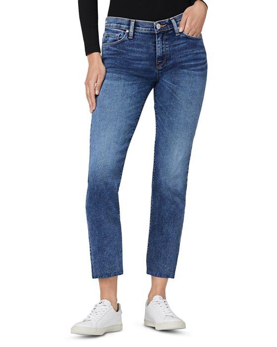 Nico Mid Rise Ankle Straight Leg Jeans in Journey Home