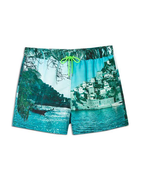 Photo Print Swim Shorts 