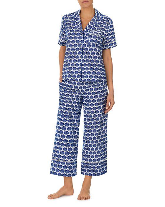 Printed Capri Pajama Set 