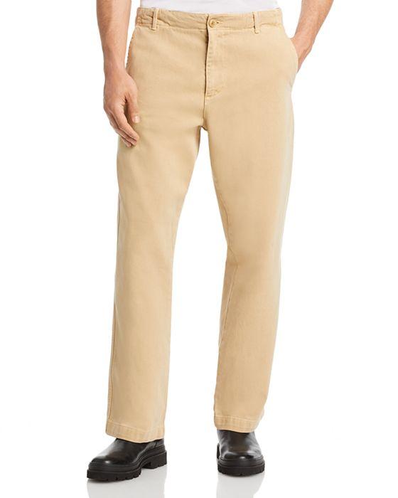 Loose Fit Chinos in Khaki