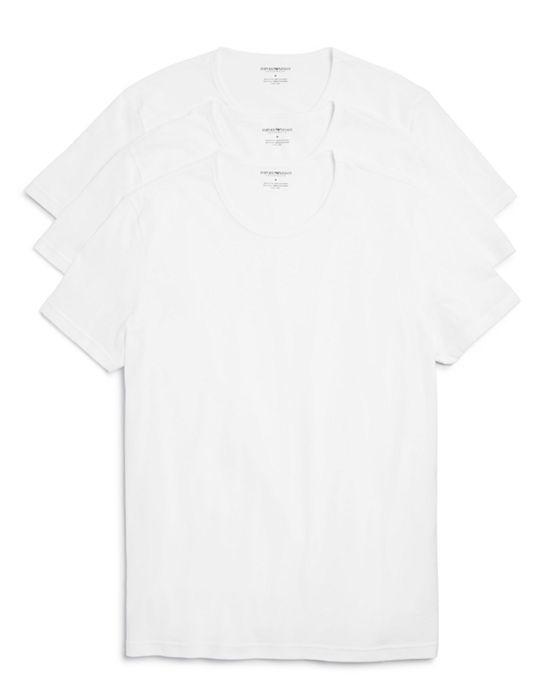 Pure Cotton Crewneck T-Shirts - Pack of 3